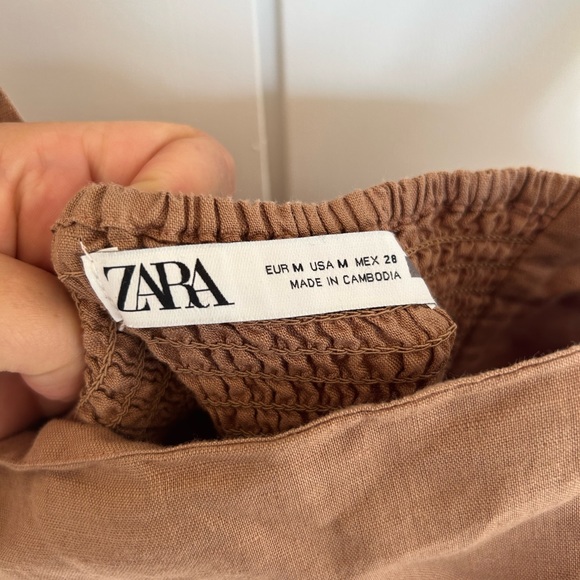 Zara Linen blend dress - Picture 2 of 3